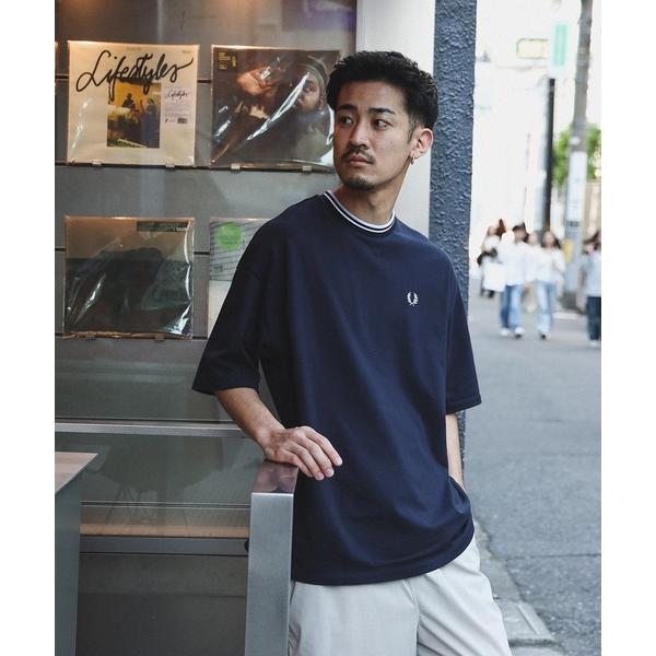 tシャツ 「別注」FRED PERRY / オーバーサイズ ピケ Tシャツ メンズ レディース