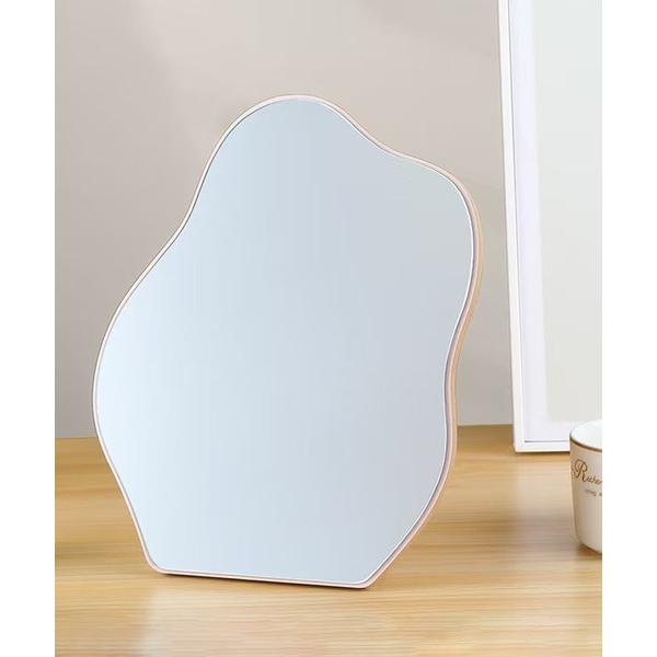 鏡 3-3A20 クラウドミラー 波型 鏡 ウェーブ 卓上