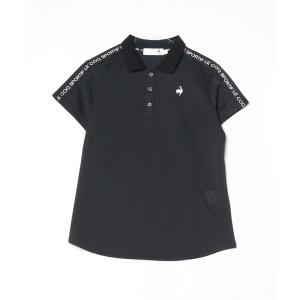 極美品　ルコック　 ジップ ジャケット　レディース L　刺繍 ロゴ　黒　ゴルフ le coq sportif（ルコックスポルティフ） ジャージ グランスーツ