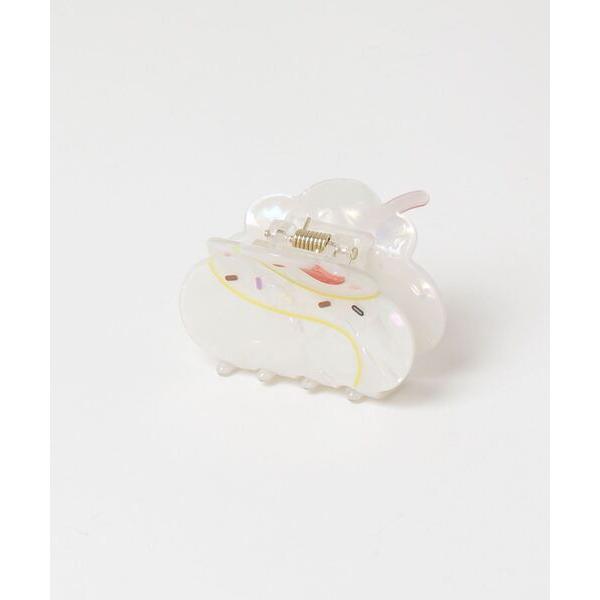 ヘアクリップ 「HIKA」クリームヘアクリップ