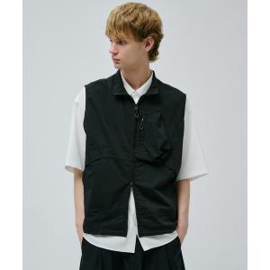 F/CE.（エフシーイー） ベスト ジレ F/CE. ROPE MESH LONG VEST