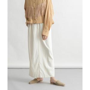 ロング スカート ダブルボタンIラインスカートの商品画像