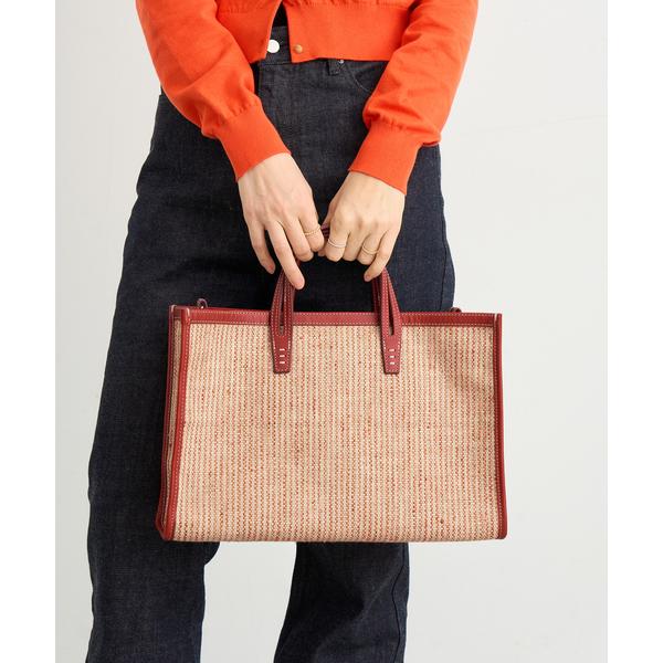 トートバッグ A VACATION/ア ヴァケーション BREAD M SUMAC STRIPE ト...
