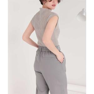 ニット セーター パネルシアーフレンチスリーブリブニット レディース｜ZOZOTOWN Yahoo!店