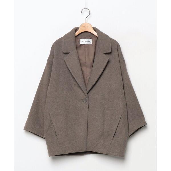 「LILY BROWN」 コート ONE SIZE ブラウン レディース