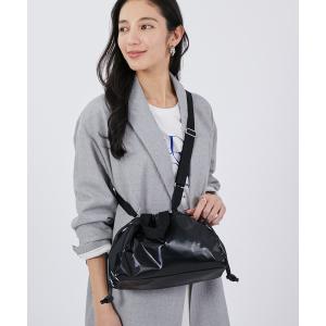 【レスポートサック 】MED DRAWSTRING BAGアストロブラック LeSportsac（レスポートサック） ショルダーバッグ バッグ MED