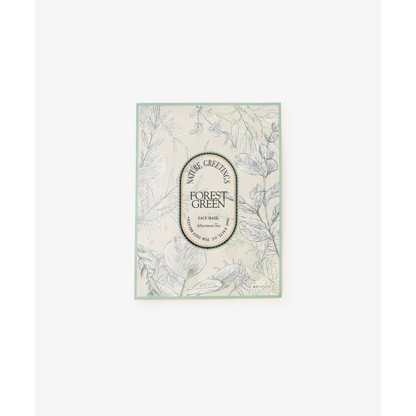 パック シートマスク フェイスマスク/FOREST GREEN/NATURE GREETINGS