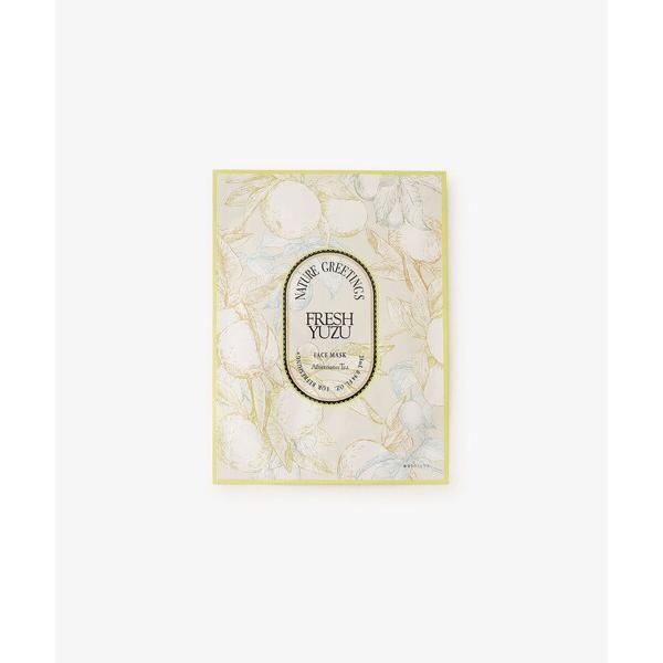 パック シートマスク フェイスマスク/FRESH YUZU/NATURE GREETINGS
