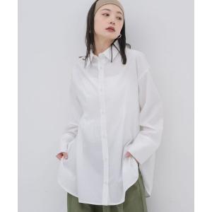 ブラウス シャツ Bigcuffs long shirts レディース