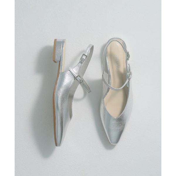 パンプス リーガルレディース F29R ストラップバックベルトパンプス