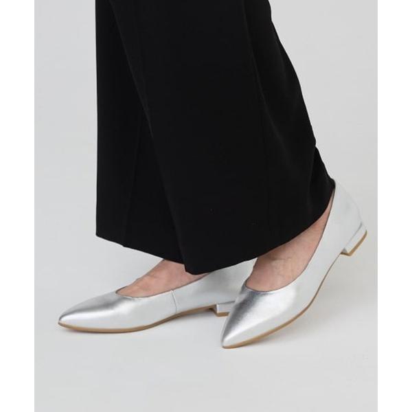 パンプス リーガル レディース F37R ポインテッドトウ フラットシューズ