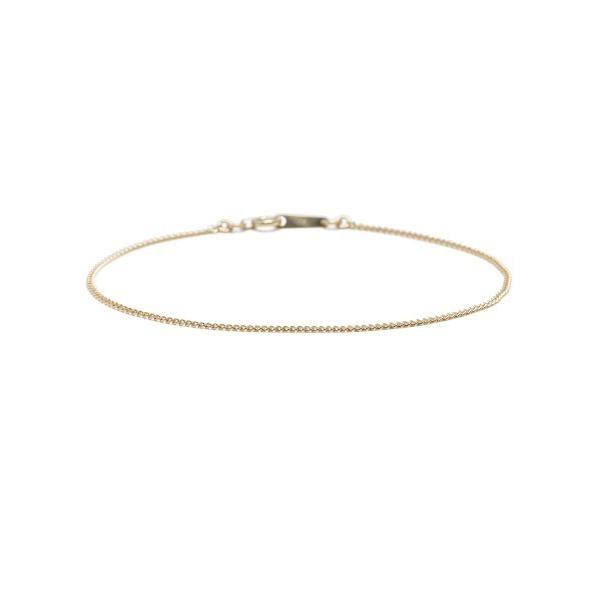 ブレスレット R18K ブレスレット 喜平M 19cm/メンズ/レディース/ユニセックス/18金イエ...