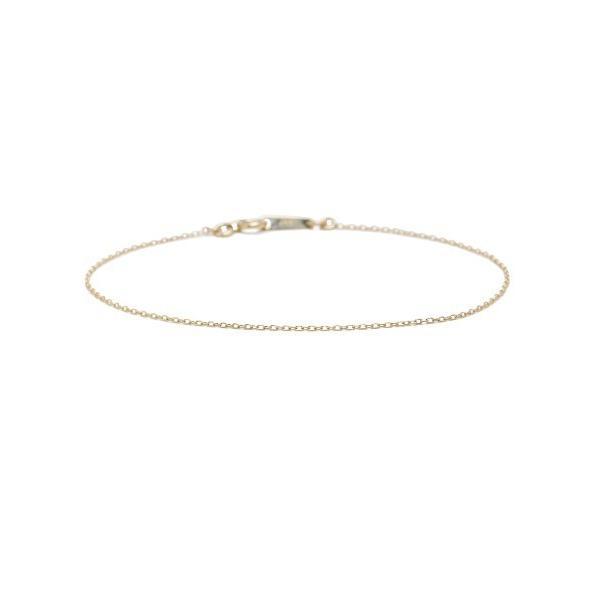 ブレスレット R18K ブレスレット あずきS 17cm/メンズ/レディース/ユニセックス/18金イ...