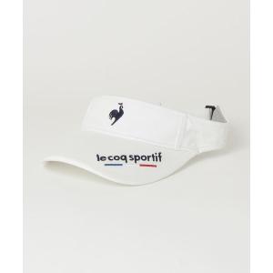 サンバイザー 「le coq sportif GOLF」イヤーカーブサンバイザーゴルフキャップ メンズ