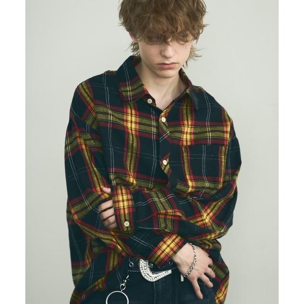 シャツ oversized casual check shirt / オーバーサイズカジュアルチェッ...