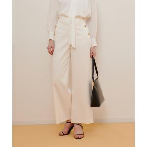 パンツ デニムライクマリンパンツ レディース