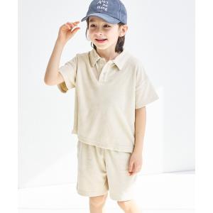セットアップ 「パイル」2点セット ポロセットアップ キッズ 子供服 男の子 女の子