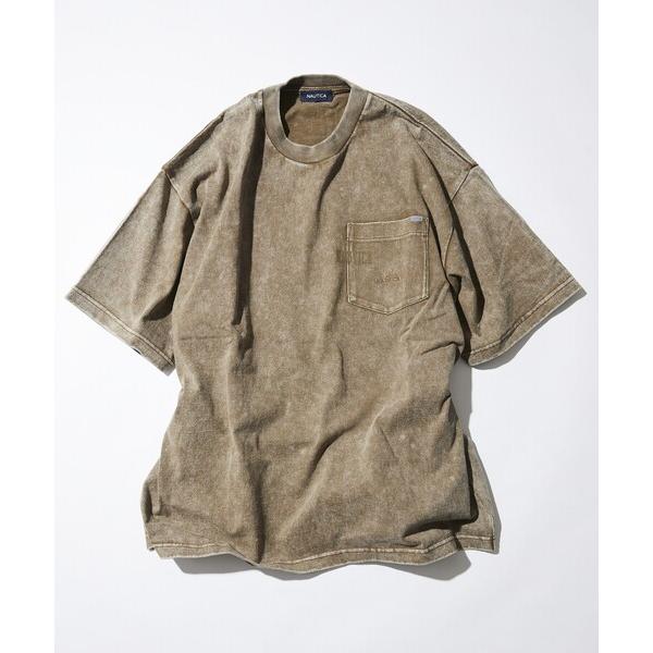 tシャツ NAUTICA/ノーティカ Bleach Washed Hidden Logo S/S P...