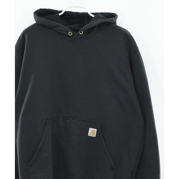 パーカー 「ヴィンテージ古着」Carhartt ロゴプリント プルオーバーパーカー メンズ レディー...