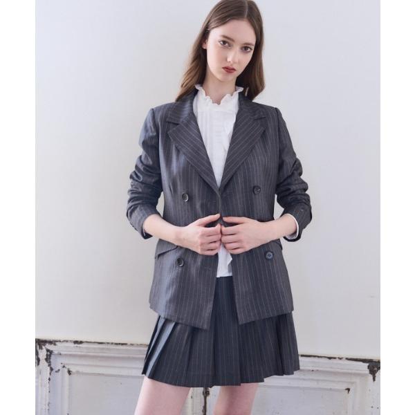 ジャケット テーラードジャケット Timeless Modern Stripe Jacket  タイ...