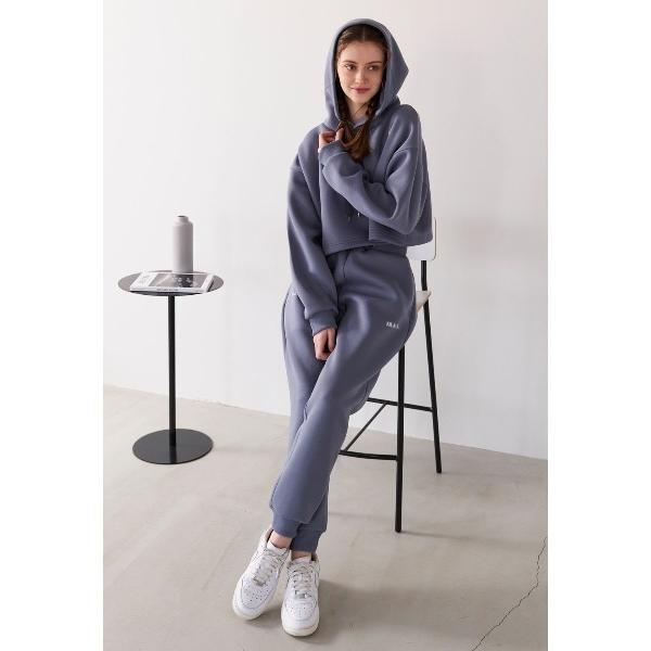 パーカー 「セットアイテム」CROPPED HOODIE SET UP レディース