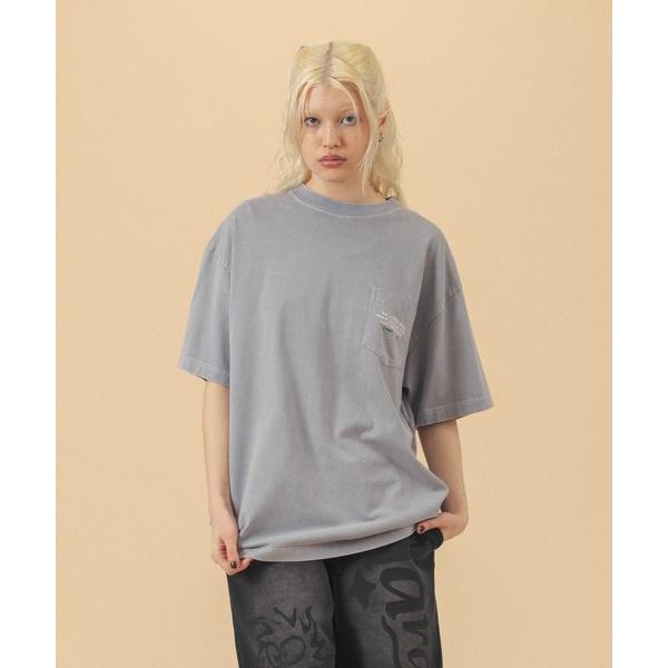 tシャツ CHEMICAL WASH ADDRESS S/S POCKET TEE メンズ レディー...