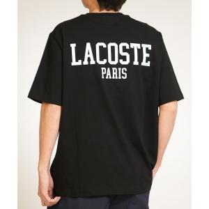 tシャツ LACOSTE/ラコステ 半袖 Tシャツ バックプリントベーシックTシャツ TH470599 メンズ レディース