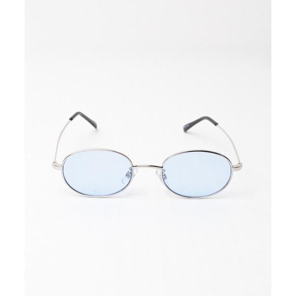 サングラス 「メタルフレーム オーバルグラス レディース メンズ