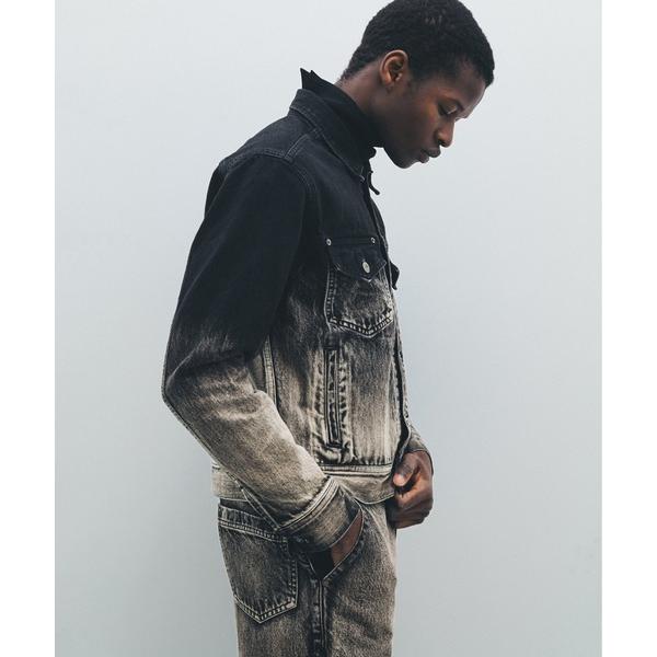 デニムジャケット gジャン GRADATION DENIM JACKET メンズ レディース