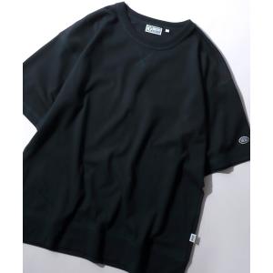 tシャツ 2026SS新色追加 DISCUS/ディスカス USAコットン ヘビーウェイト オーバーサイズ ロゴワッペン刺繍 Tスウェット Tトレーナー 半袖Tシャツ レディ…