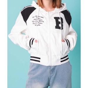 スタジャン WOND/イニシャルロゴフードスタジャン レディース｜ZOZOTOWN Yahoo!店