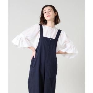 ブラウス シャツ 袖フリルブラウス レディース