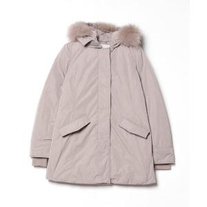 「WOOLRICH」 ダウンジャケット X-SMALL ベージュ レディース