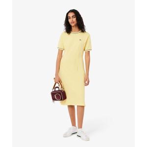 LACOSTE（ラコステ） 異素材切り替え コンビネーションマテリアルポロ