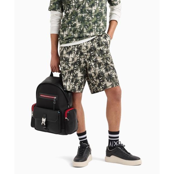 パンツ 「A|X アルマーニ エクスチェンジ」パームツリープリント ハーフパンツ メンズ