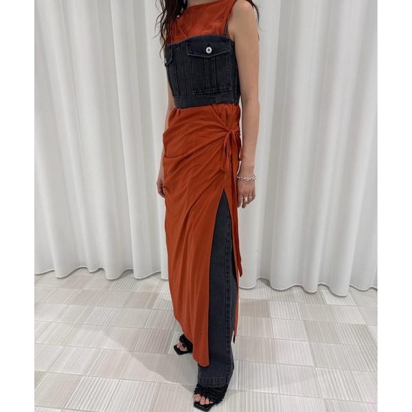 サロペット オーバーオール BUSTIER DENIM SET ROMPERS レディース