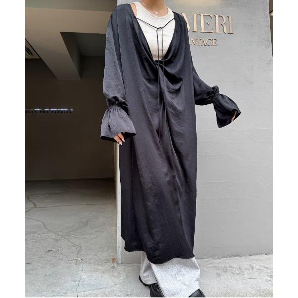 ワンピース KNOT DRAPE SLOW DRESS