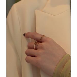 NOIR DE POUPEE（ノワールドプーペ） 指輪 リング K10 スクリュー