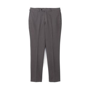 スラックス ストレッチオックスフォード スリムストレートパンツ メンズ