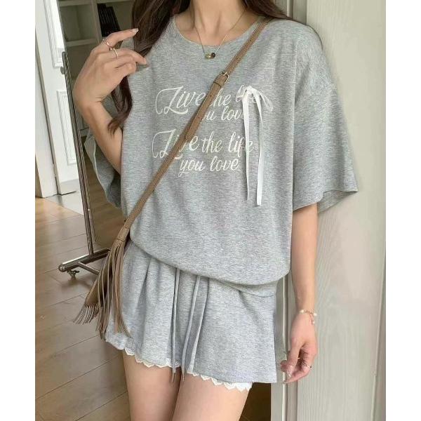 セットアップ 刺繍ロゴセットアップ レディース