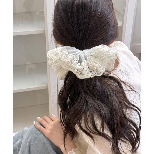 シュシュ レースビッグシュシュ