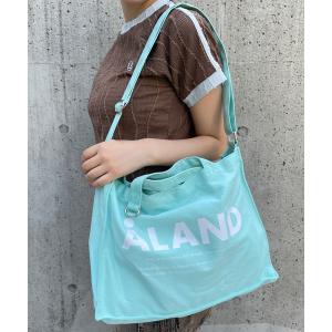 トートバッグ 「UNISEX」ALAND／横長Dリングトート レディース メンズ