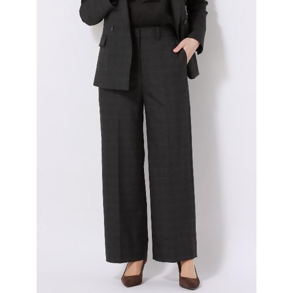 uvカット セレモニースーツ スラックス パンツ ワイドパンツ ウォッシャブル ストレッチ ポリエス...