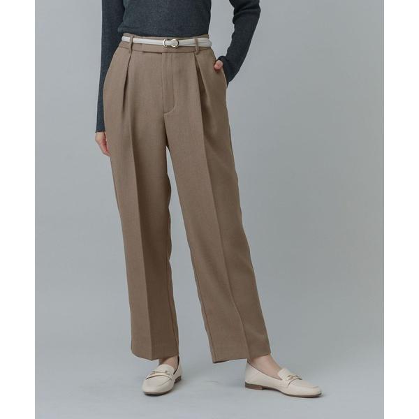 パンツ MATINEE LINE/リネンライクストレート/327146 レディース