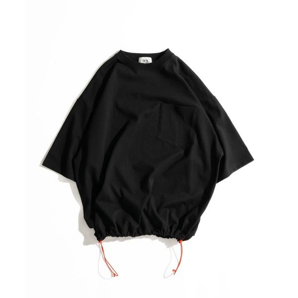 tシャツ BICOLOR DRAW CORD TEE / バイカラードローコードT メンズ レディー...