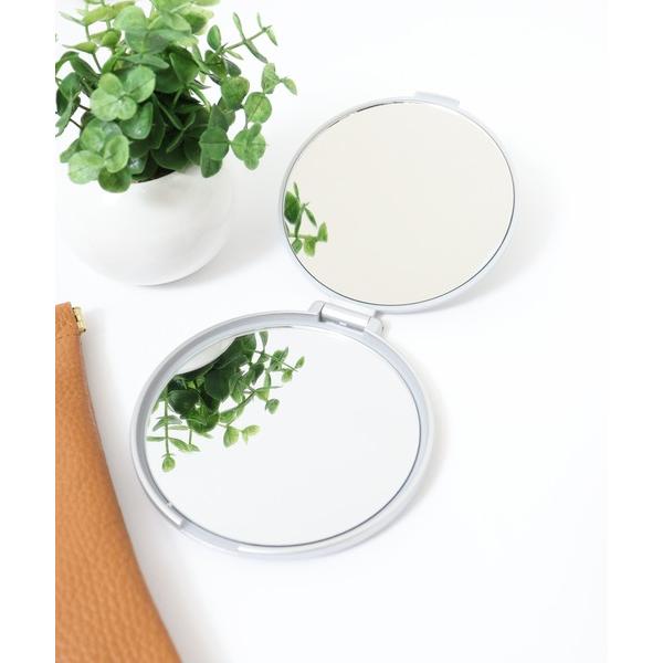 コンパクトミラー HORIUCHI MIRROR ナピュア 1倍/7倍 Double-Faced C...