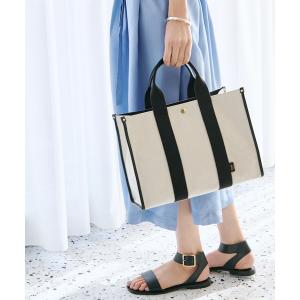 トートバッグ 「Breath TOPKAPI」THE CANVAS ザ キャンバス スクエア トートバッグ レディース