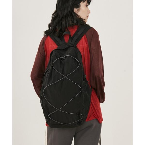 デイバック リュック 「A4サイズ収納可能」ドローストリングナイロンバックパック レディース メンズ