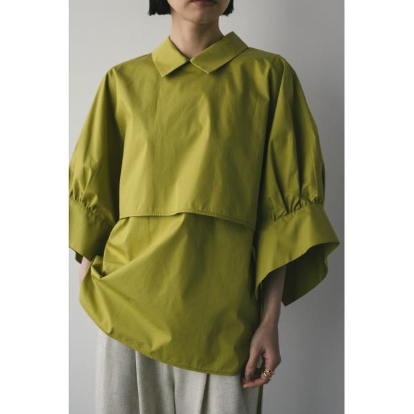 ブラウス シャツ ワイドカフレイヤーブラウス レディース