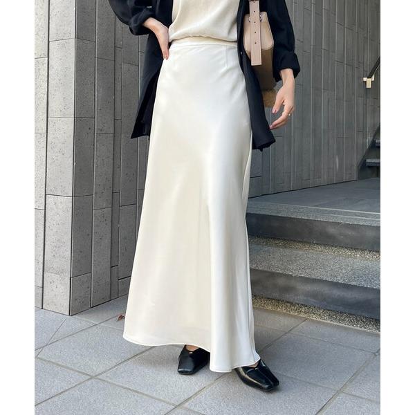 スカート 「サイズ展開あり・新色/ブラウン」バイアススカート